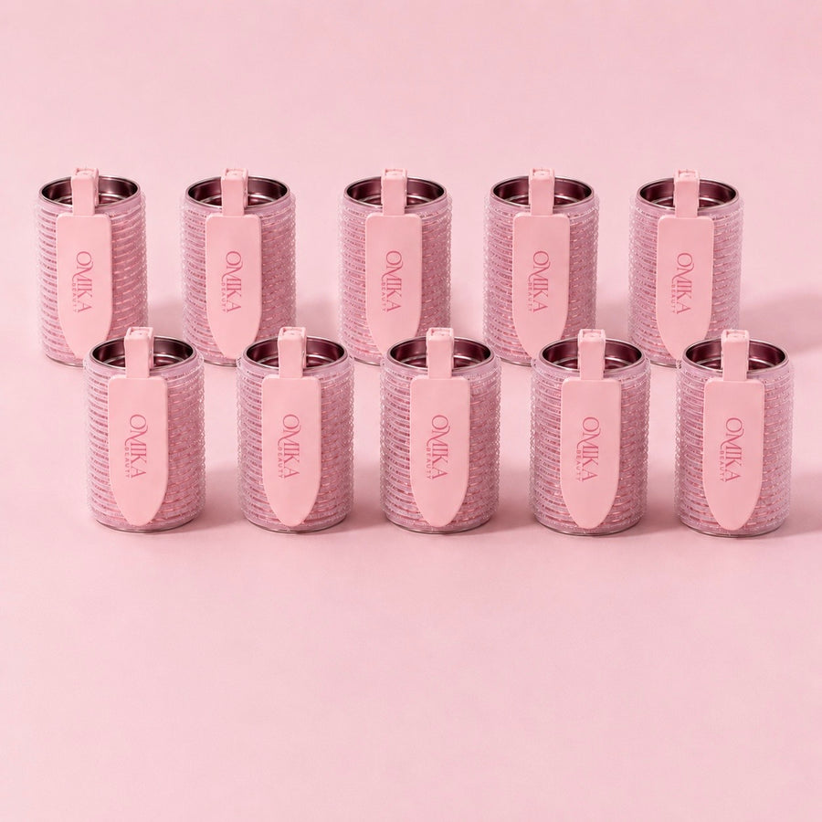 OMIKA PREMIUM THERMAL HAIR ROLLER SET (10 rollers + 10 clips)